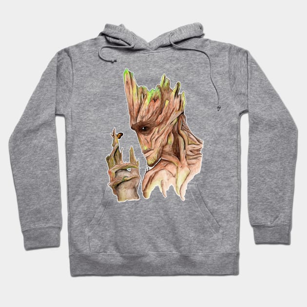 Groot Hoodie by AaronShirleyArtist